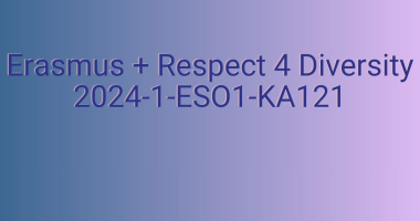Erasmus + Respect 4 Diversity 2024-1-ESO1-ka121