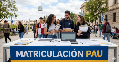 Matriculación de PAU - convocatoria julio